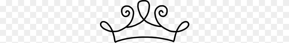 Black Princess Crown Clip Art, Gray Free Png Download