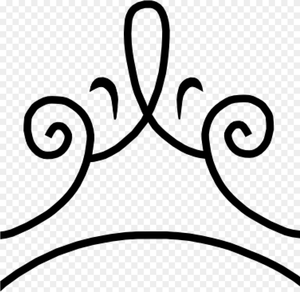 Black Princess Crown Clipart Queen Crown Clipart, Gray Free Transparent Png