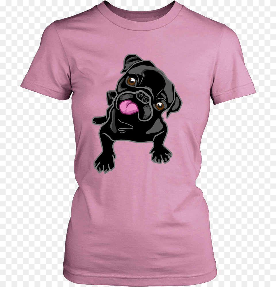 Black Pug Puppy T Shirt Limited Edition Wine Amp Cat, Clothing, T-shirt, Animal, Canine Free Transparent Png