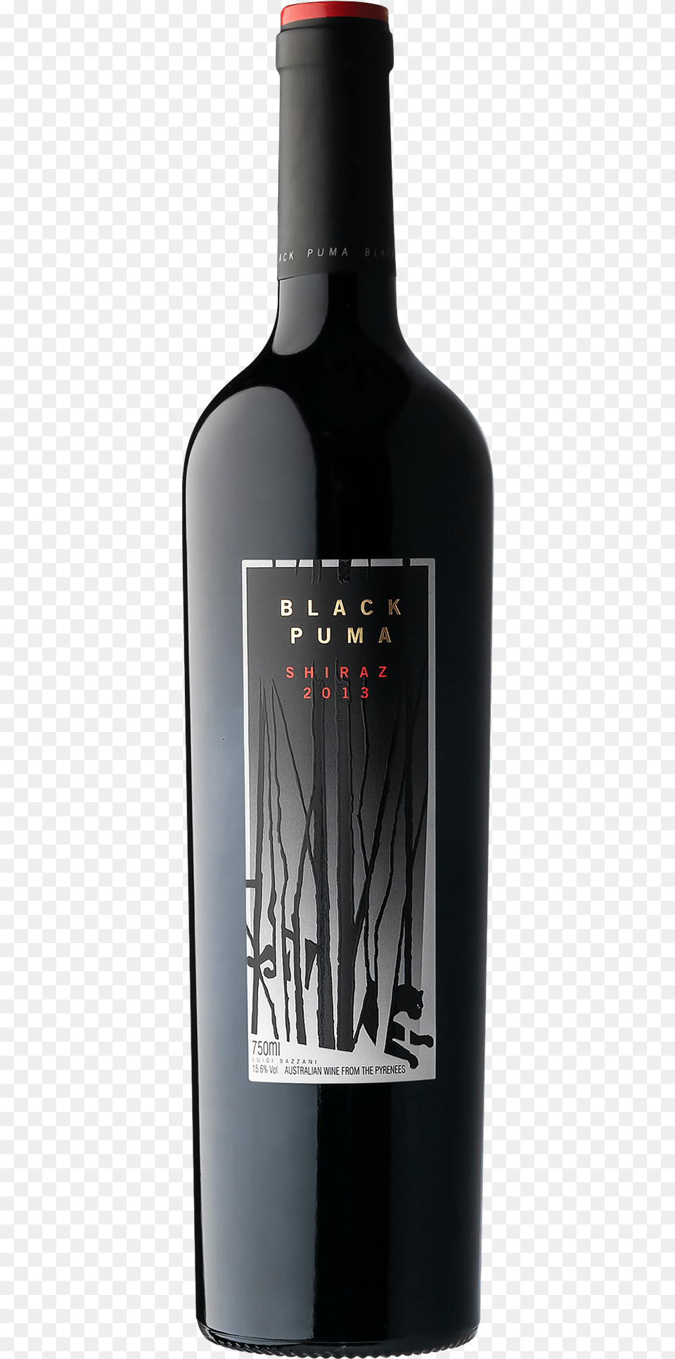 Black Puma 2014 Shiraz, Alcohol, Beverage, Liquor, Bottle Png