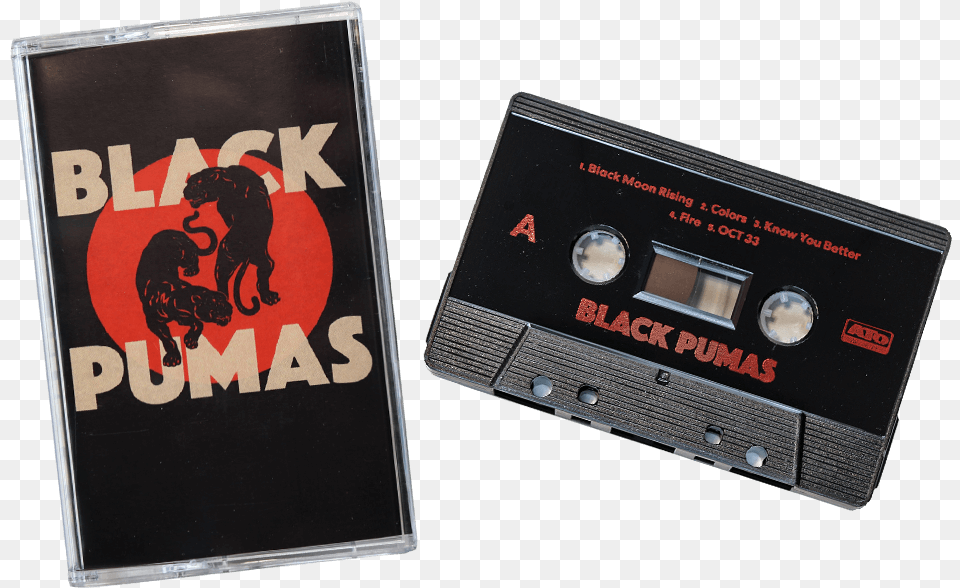 Black Pumas Cassette Tape Electronics, Electrical Device, Switch, Medication, Pill Free Png