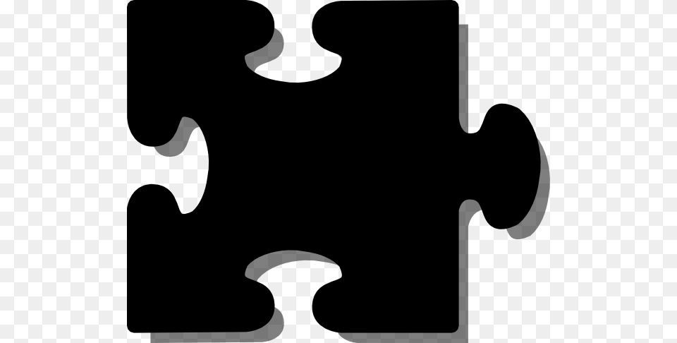 Black Puzzle Piece, Silhouette, Person Png