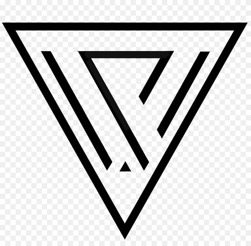 Black Pyramid Logo Minimalist Graphic Design, Symbol Png Image
