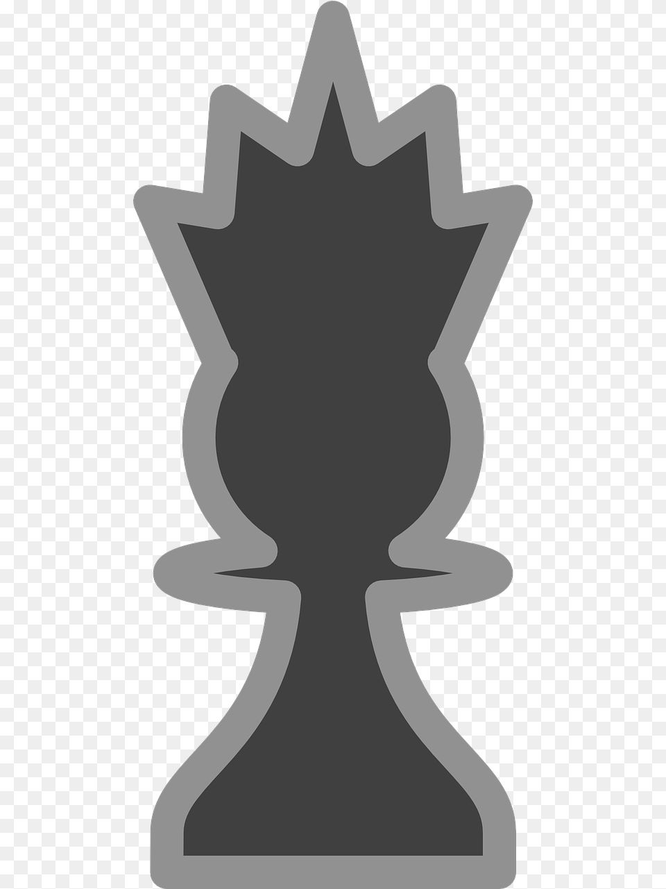 Black Queen, Cross, Symbol, Trophy Free Transparent Png