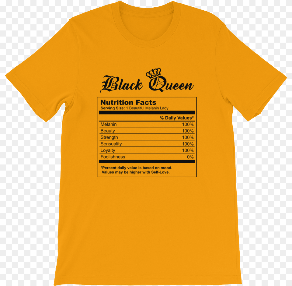 Black Queen Nutritional Facts Parks Project Grand Canyon Sunset Shirt, Clothing, T-shirt Free Transparent Png