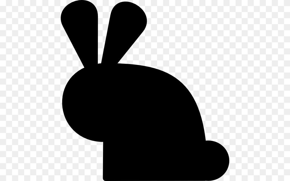 Black Rabbit Svg Clip Arts, Silhouette, Animal, Mammal, Person Free Png