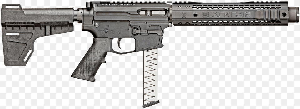 Black Rain Fallout Cqb Pistol, Firearm, Gun, Rifle, Weapon Png