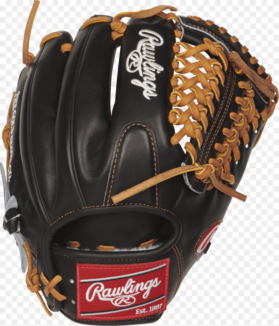 Black Rawlings Pro Preferred, Baseball, Baseball Glove, Clothing, Glove Free Png Download