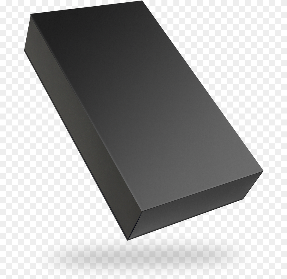 Black Rectangular Magnetic Box Box, Wedge, Computer Hardware, Electronics, Hardware Free Transparent Png