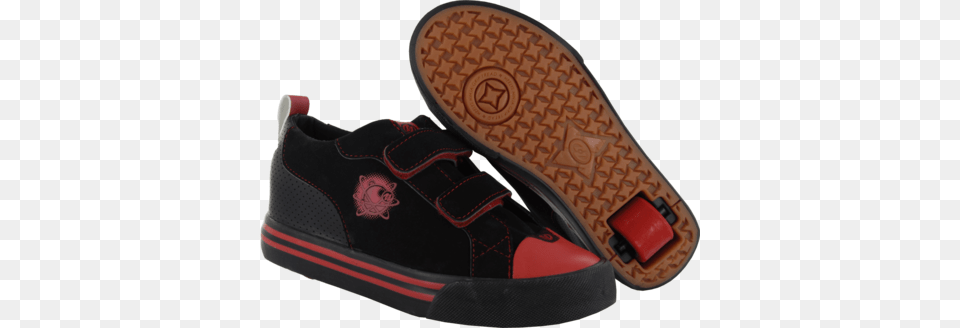 Black Red Skate Shoe, Clothing, Footwear, Sneaker Free Png Download
