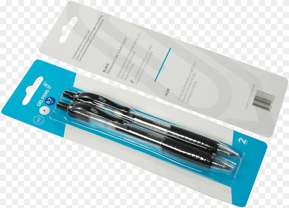 Black Retractable Gel Pens 2pk Calligraphy, Pen, Business Card, Paper, Text Free Png Download