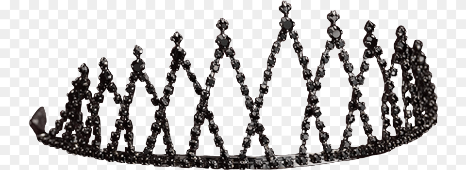 Black Rhinestone Queens Crown Tiara, Accessories, Jewelry, Chandelier, Lamp Free Png Download