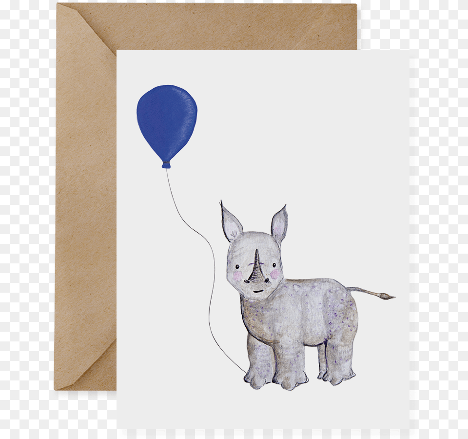 Black Rhino Donkey, Balloon, Animal, Mammal, Pig Free Png