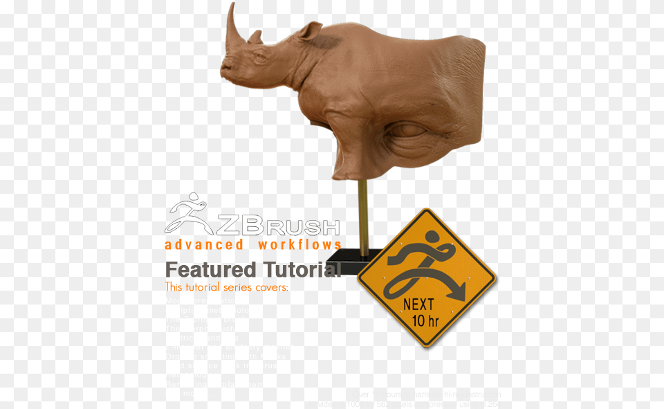 Black Rhinoceros, Advertisement, Poster, Animal, Mammal Free Png