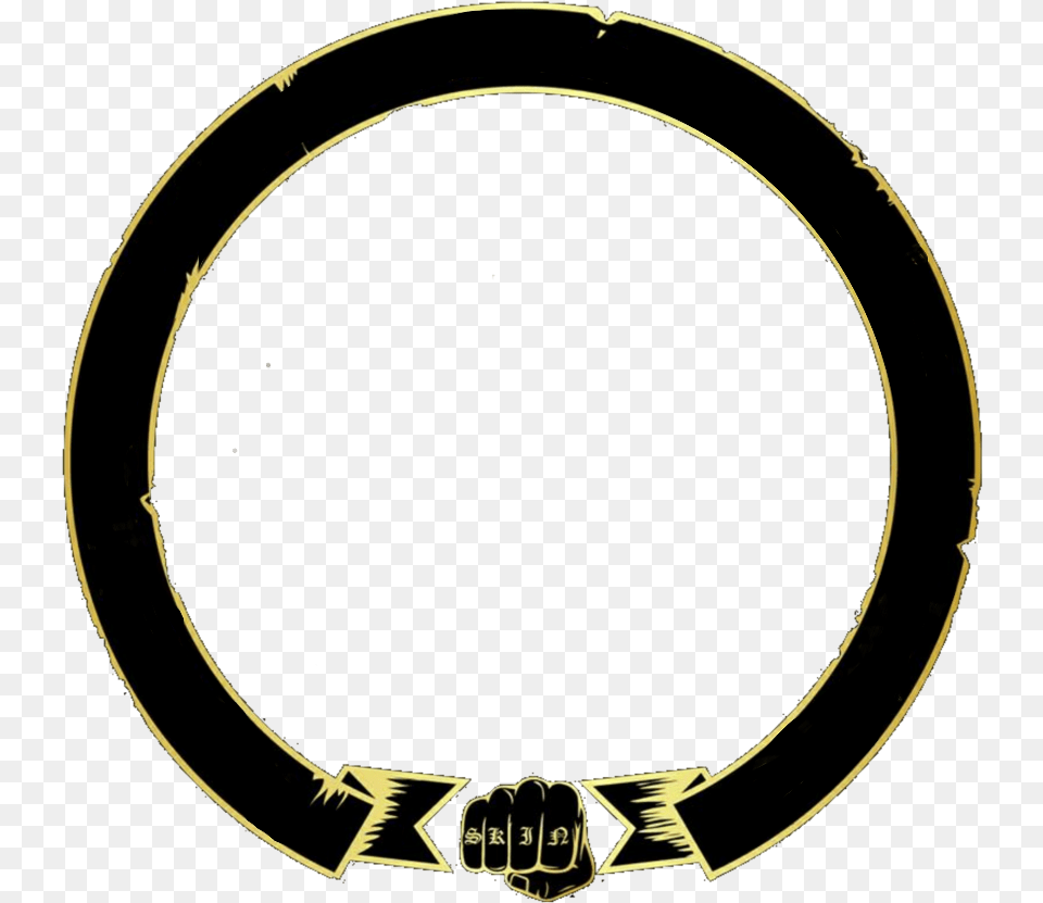 Black Ribbon Banner Circle Heraldic Shield Crest Osadczy Sprynujcy, Hoop Png