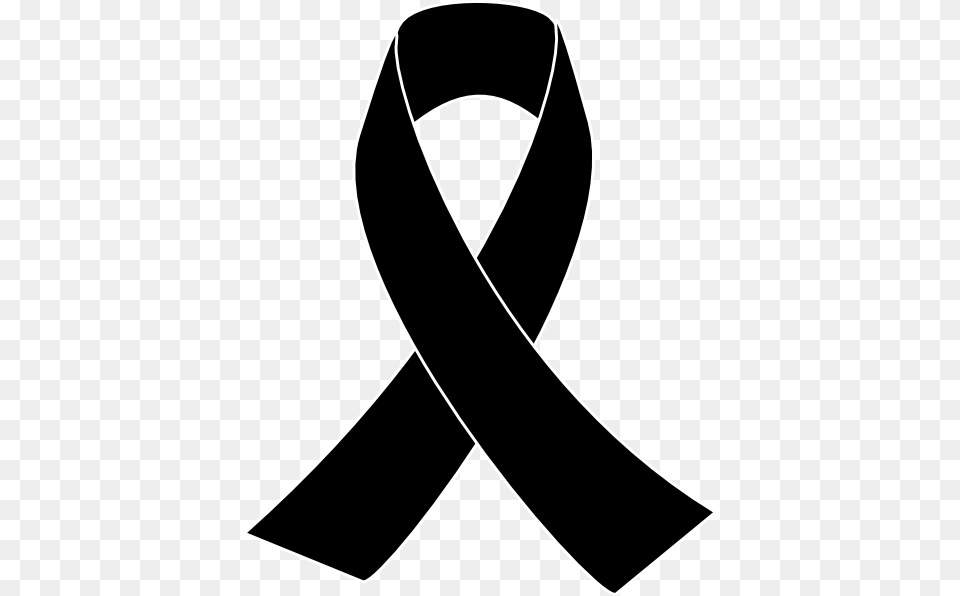 Black Ribbon Picture Hiv Ribbon Background, Accessories, Formal Wear, Tie, Alphabet Free Transparent Png