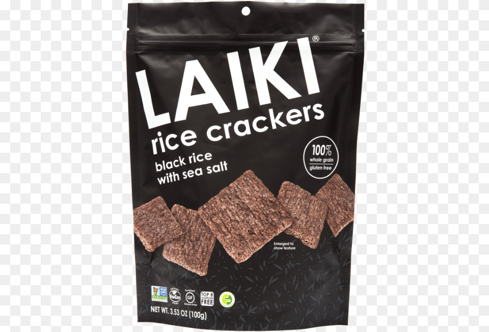 Black Rice Crackers Chocolate, Brownie, Cookie, Dessert, Food Free Transparent Png