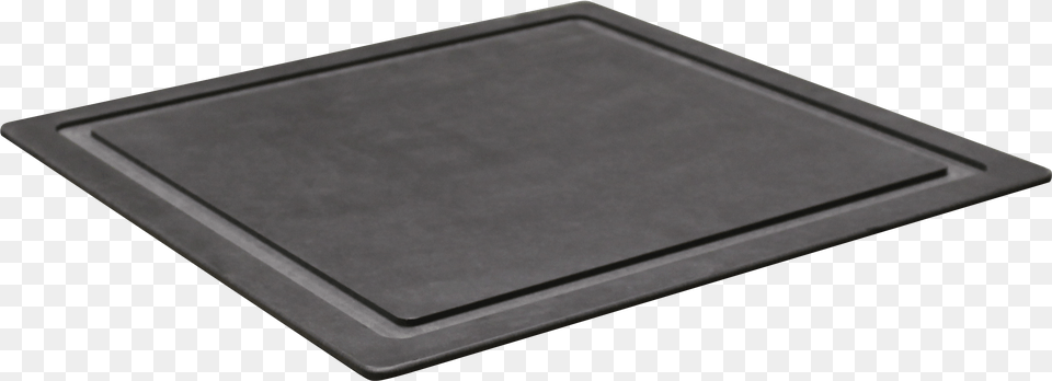 Black Richlite With Juice Groove Pizza Pan, Mat, Blackboard Png Image