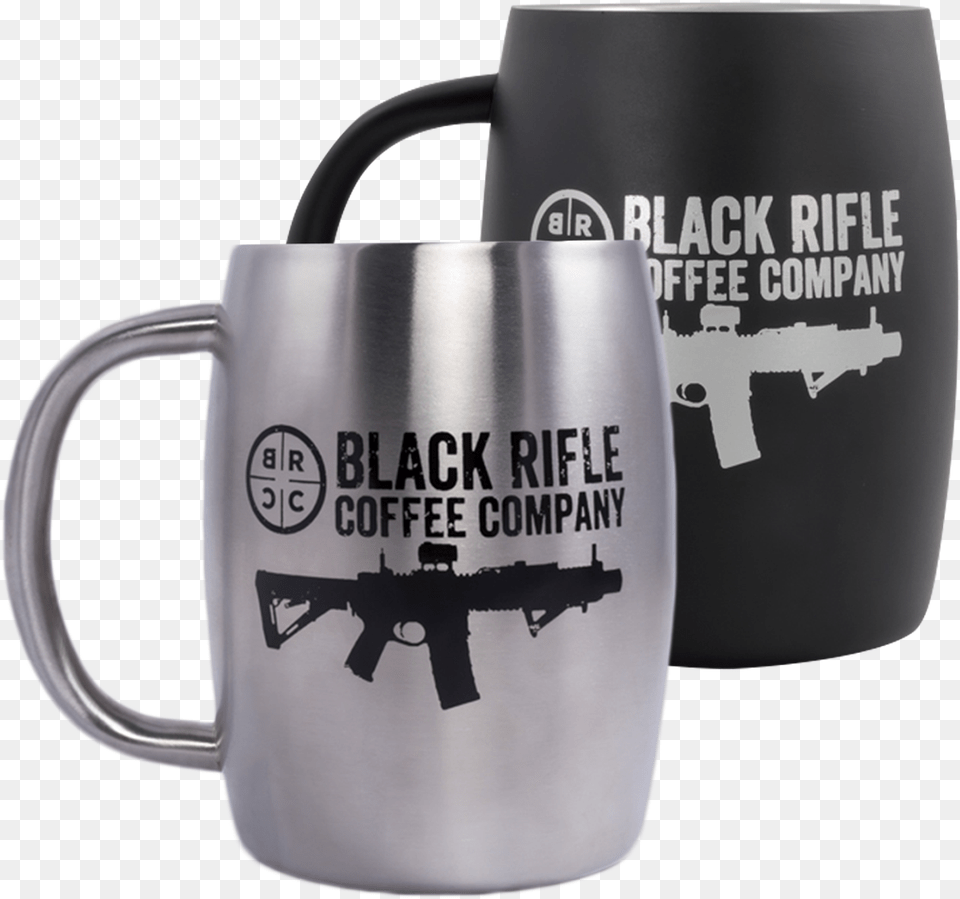 Black Rifle Coffee Tumbler, Cup, Gun, Weapon, Beverage Free Png