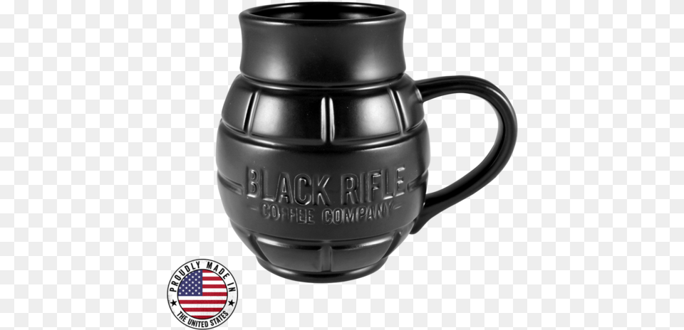 Black Rifle Grenade Mug, Cup, Weapon Png Image