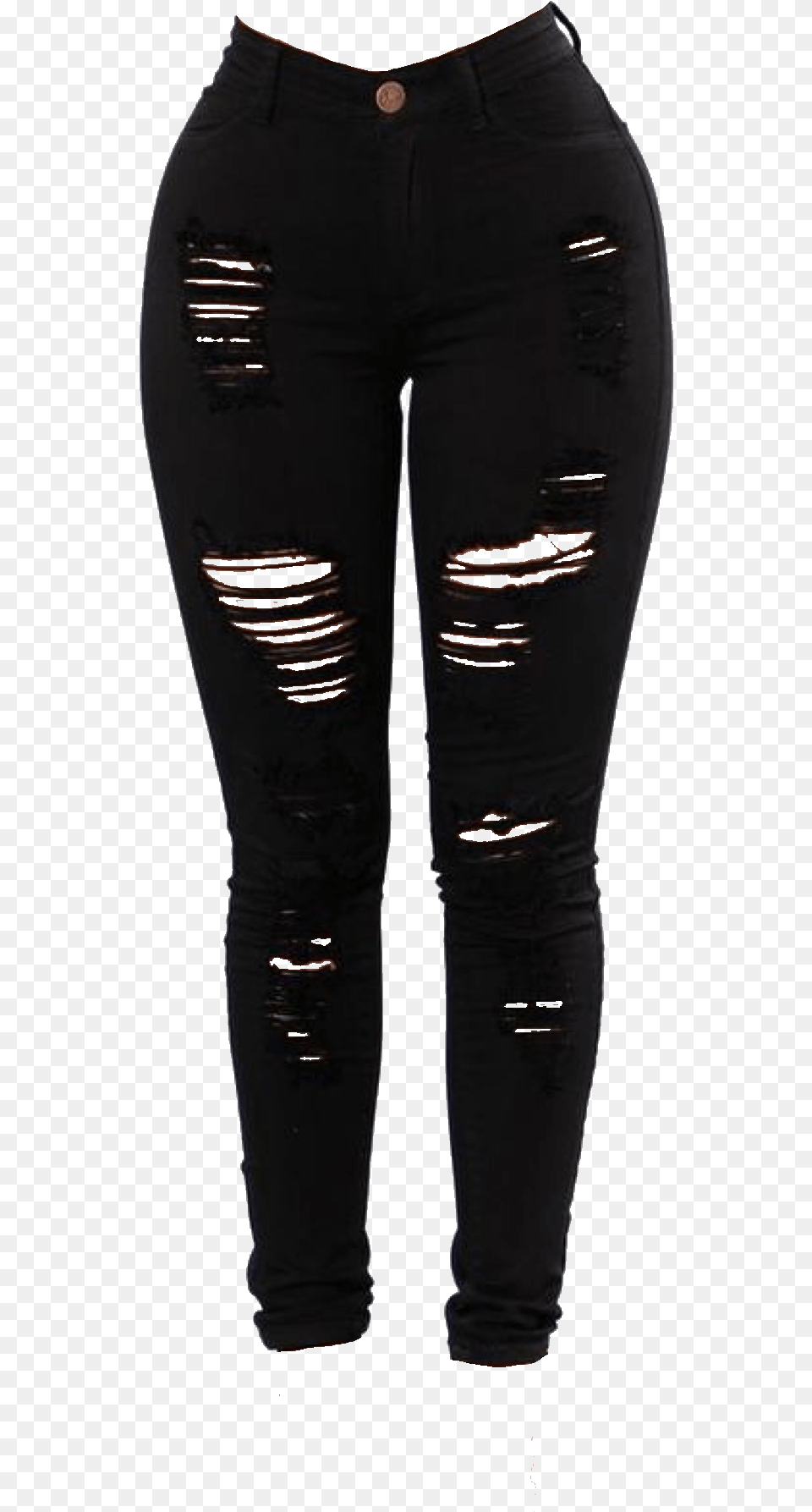 Black Ripped Jeans, Clothing, Pants Free Png Download