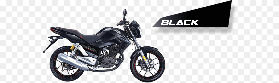 Black Road Prince 150 Cc, Machine, Spoke, Motorcycle, Vehicle Png