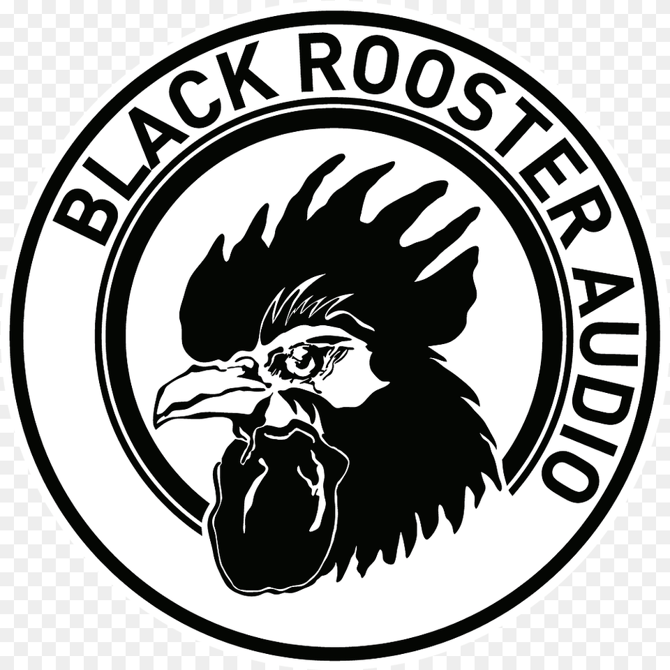 Black Rooster Audio Black Rooster Audio Logo, Emblem, Symbol, Baby, Person Free Png
