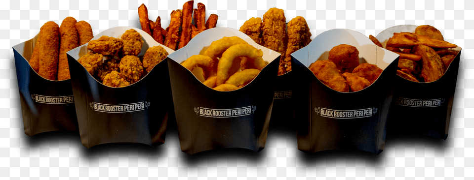 Black Rooster Periperi Grilled Black Rooster Peri Peri Glasgow Menu, Food, Fried Chicken, Nuggets, Fries Free Png Download