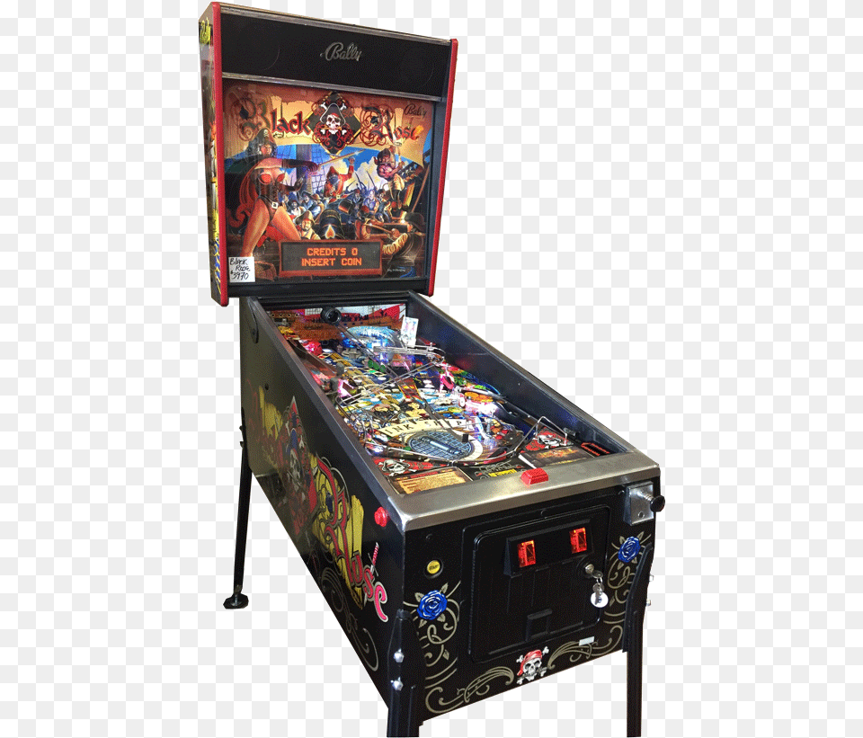 Black Rose Black Rose Pinball, Game, Arcade Game Machine, Person, Adult Free Png Download
