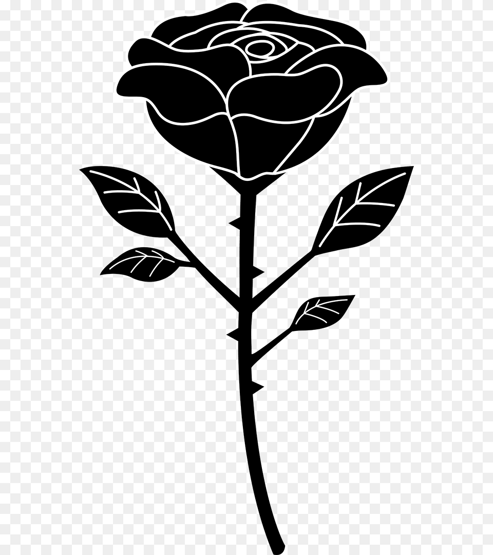 Black Rose Chefs Home, Stencil, Logo, Animal, Fish Free Png Download