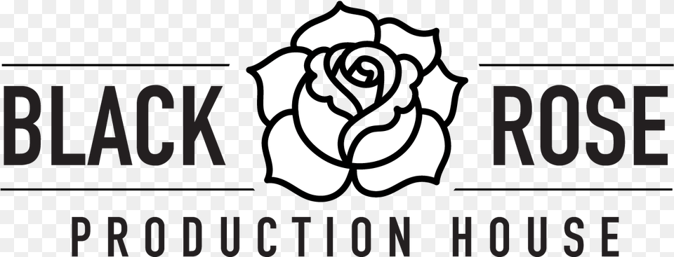 Black Rose Logo, Stencil, Symbol Free Png