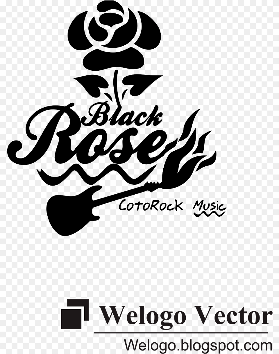 Black Rose Logo Black Rose Logo Vector Black Rose Png