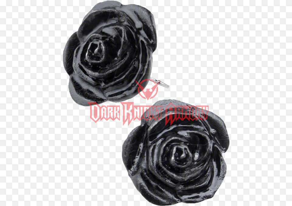 Black Rose Stud Earrings Rose Earing, Accessories, Plant, Flower, Canine Free Png Download