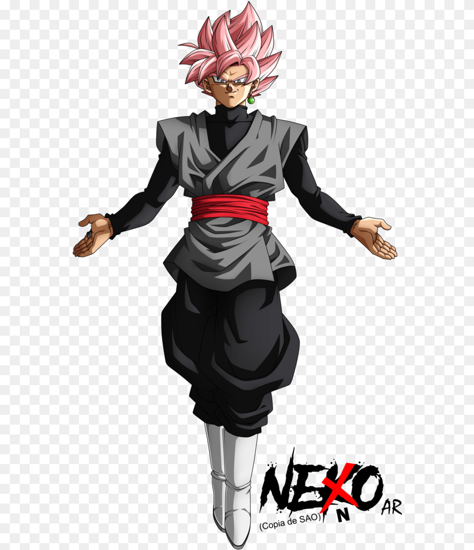 Black Rose Xdddd Ahr By Nekoar Z Warriors Black Goku Goku Black Ssj Rose, Book, Publication, Comics, Adult Free Png