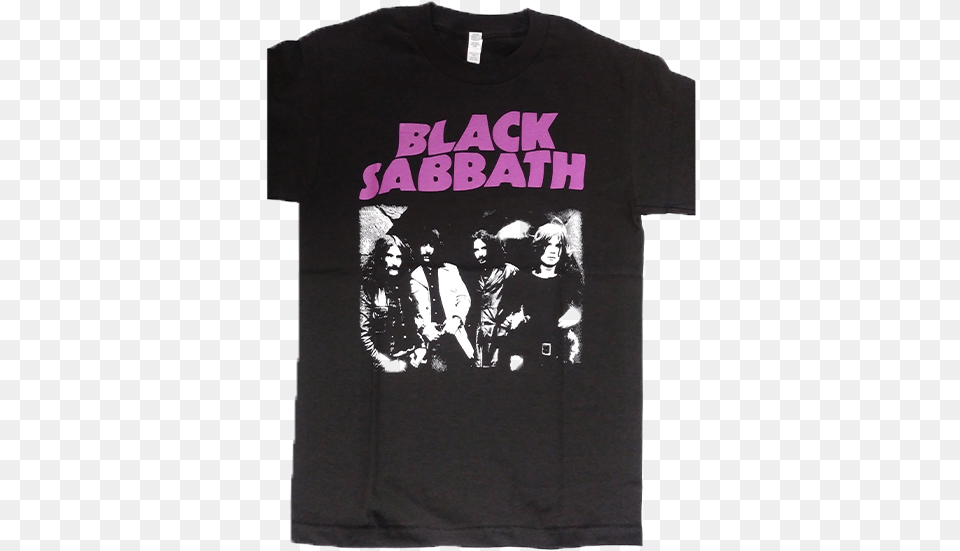 Black Sabbath, T-shirt, Clothing, Shirt, Person Free Png