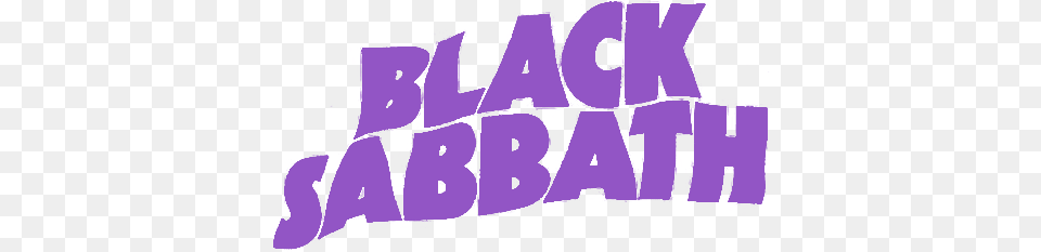 Black Sabbath Logo Purple, Text, Number, Symbol, Person Free Png Download