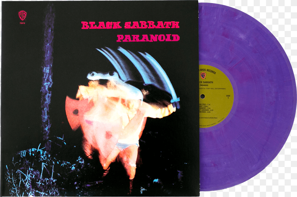 Black Sabbath Paranoid Vinyl Me Please, Person, Disk Free Png
