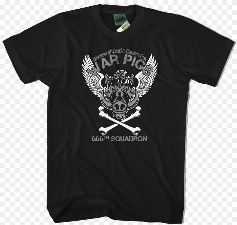 Black Sabbath War Pigs 666th Battalion Inspired T Shirt Great Gatsby Themed Shirts, Clothing, T-shirt, Logo Free Png