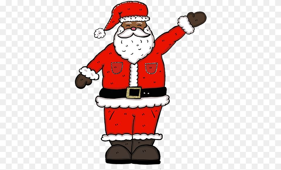 Black Santa Claus, Baby, Person, Face, Head Free Transparent Png