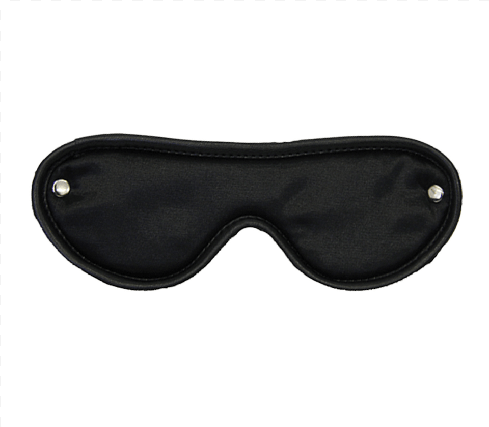 Black Satin Blindfold Sleep Mask, Accessories, Glasses Free Png