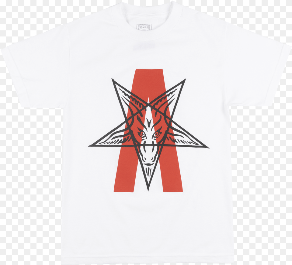 Black Scale Abstract Reality T Shirt Mens Blvck Scvle Star Of Satan, Clothing, Star Symbol, Symbol, T-shirt Free Png