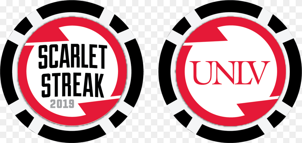Black Scarlet Streak Chip Poker, Logo, Symbol, First Aid Free Png Download