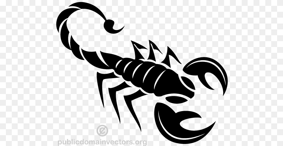 Black Scorpio Image Background Scorpion Clipart, Animal, Invertebrate Free Png Download