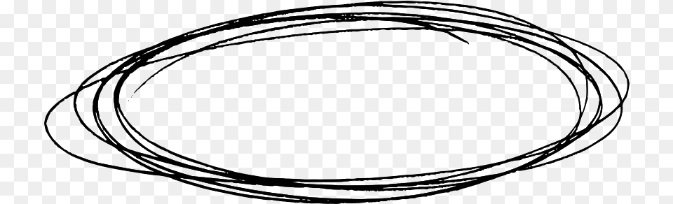 Black Scribble Pic Circle, Wire Free Transparent Png
