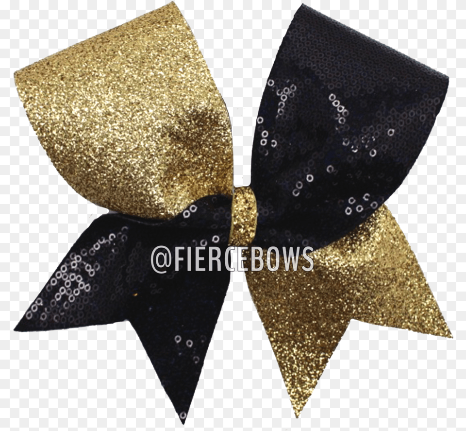 Black Sequin And Gold Glitter Bow Formal Wear, Accessories, Formal Wear, Tie, Bow Tie Png Image