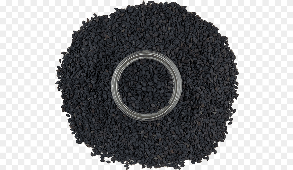 Black Sesame Seeds 3 Circle Png