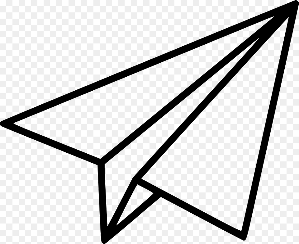 Black Shape Paper Plane Image, Triangle, Bow, Weapon, Arrow Free Png