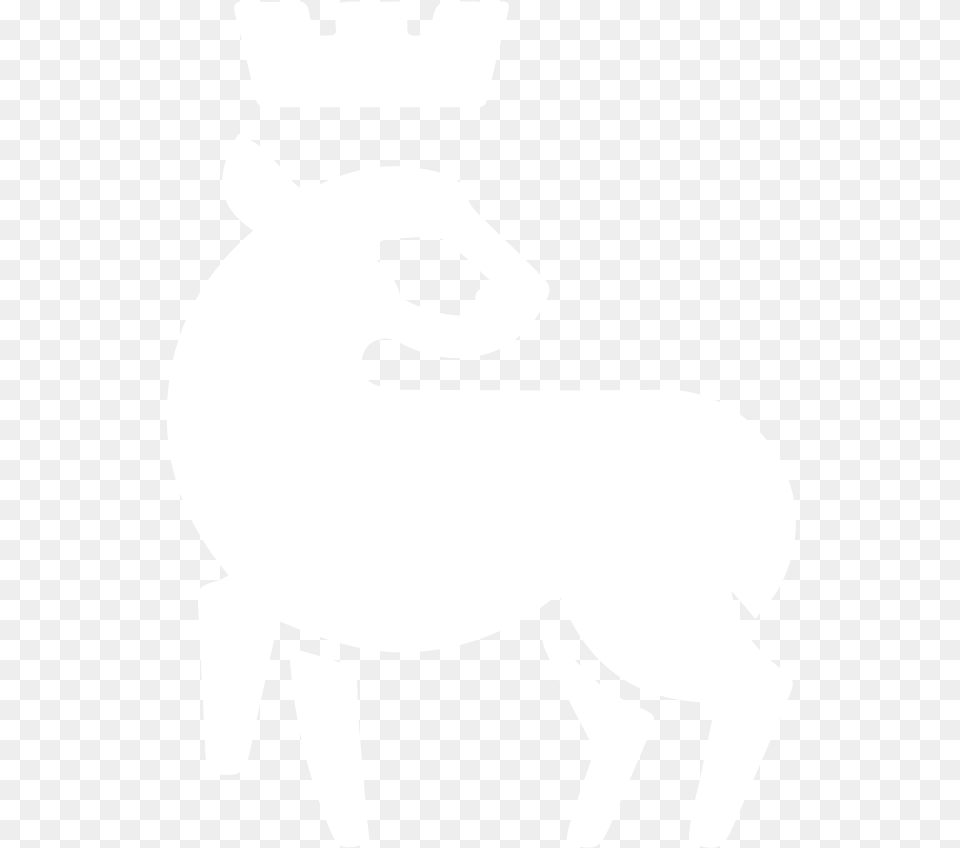 Black Sheep Crown Sheep Black Crown Logo, Stencil Png Image