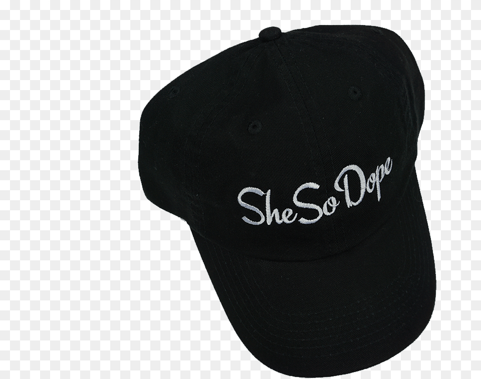 Black Shesodope Dad Hat Baseball Cap, Baseball Cap, Clothing Free Png