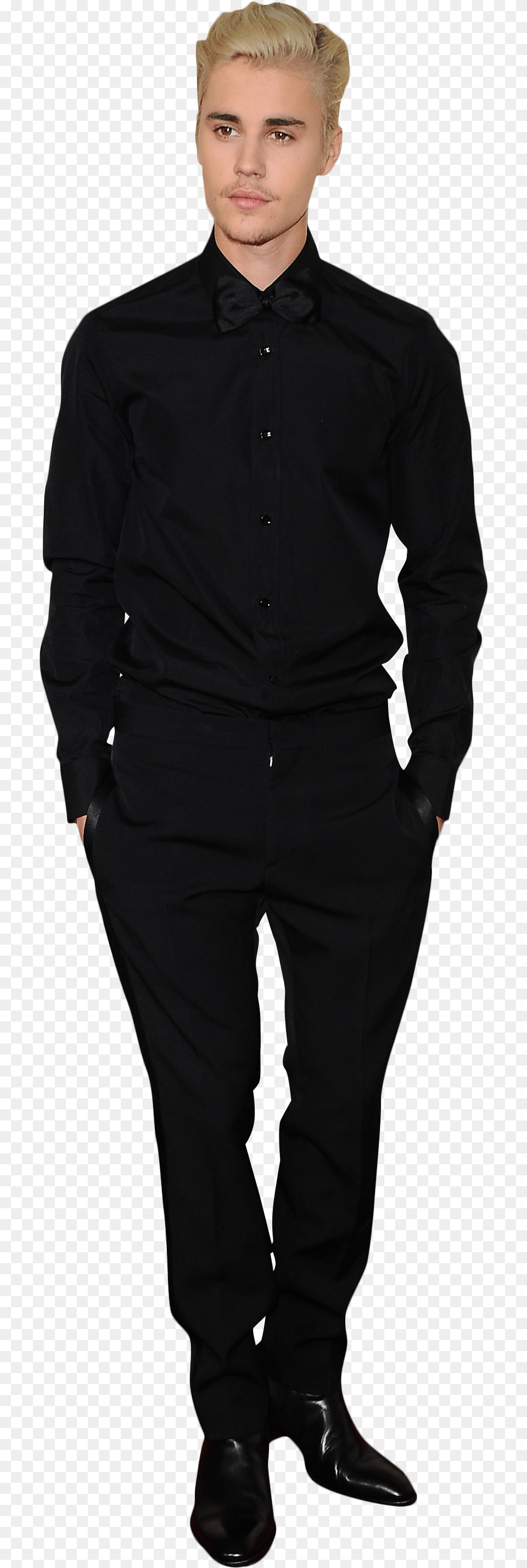 Black Shirt Black Pant White Shoes, Male, Long Sleeve, Person, Sleeve Png Image